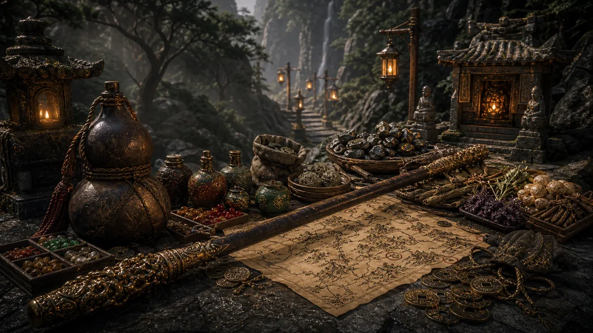 Destined One resetting a shrine route for upgrade materials