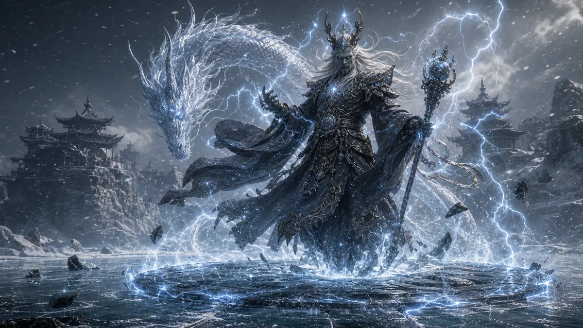 Kang-Jin Star summoning lightning across Turtle Island