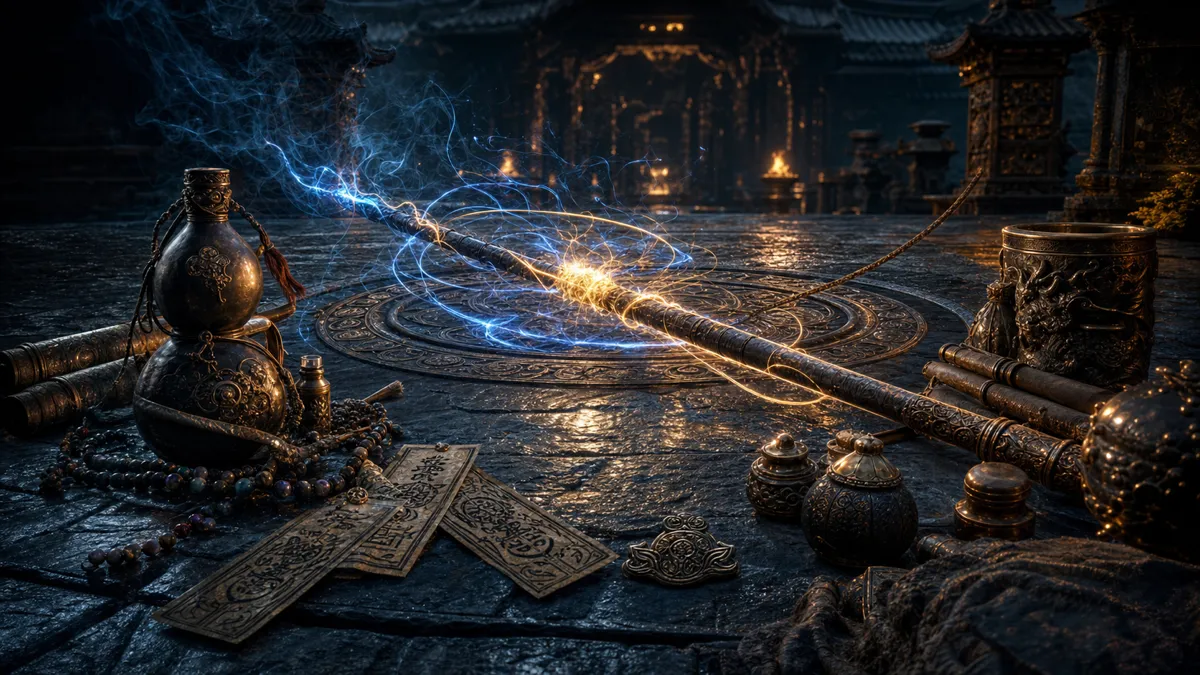 Destined One preparing a spell burst window against a boss