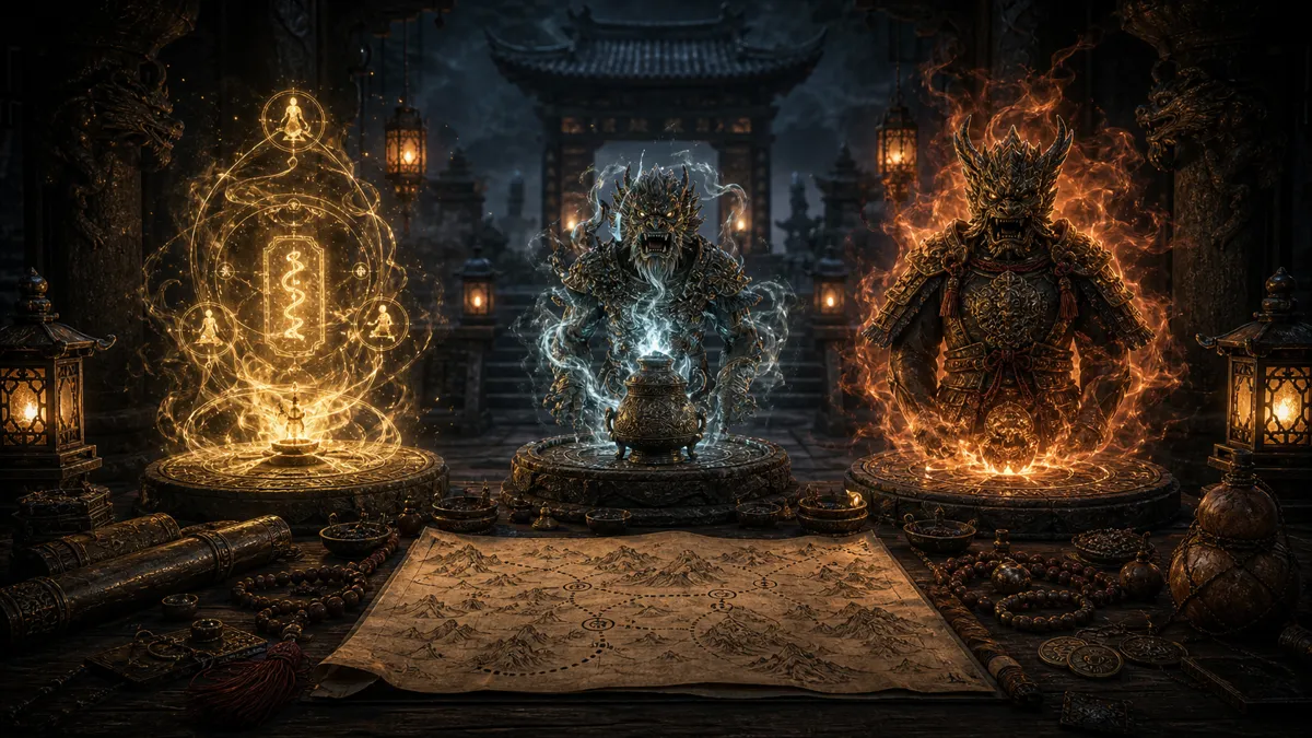 Combat resource comparison between spells Spirits and transformations