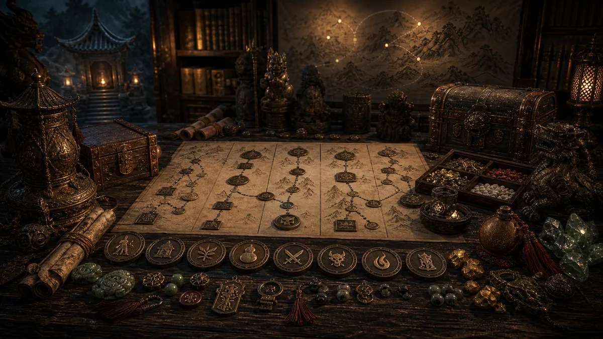Trophy and achievement cleanup checklist organized by chapter